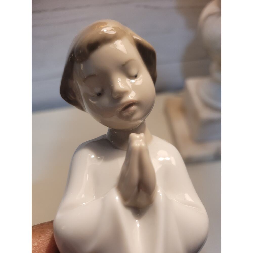 NAO by LLADRO Porcelain Celestial Prayer Angel Praying EXCELLENT CONDITION - Picture 5 of 10